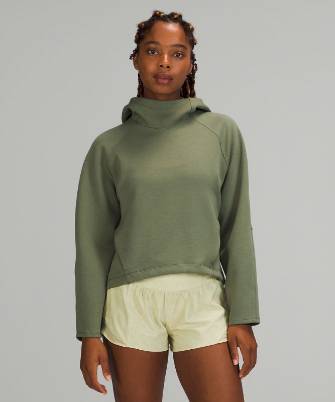 Sudadera con Capucha Lululemon AirWrap Modal Mujer Verdes | 05481-WIAH