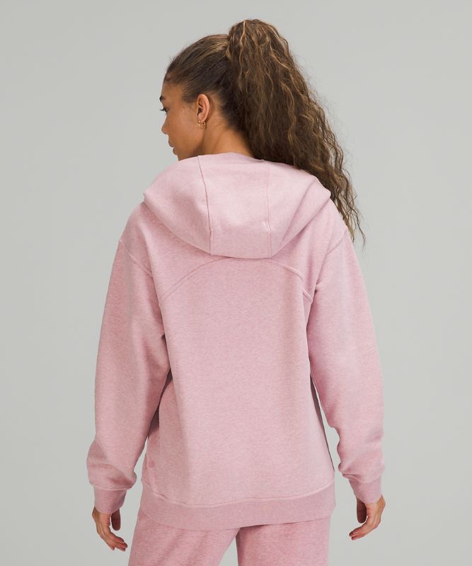 Sudadera con Capucha Lululemon All Yours Mujer Rosas Grises Marrom | 16950-FDKQ