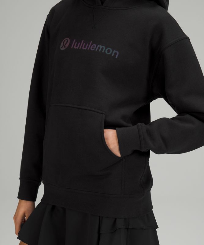 Sudadera con Capucha Lululemon All Yours Graphic Online Only Mujer Negros | 86712-DMUZ