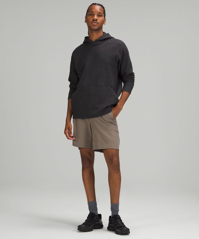 Sudadera con Capucha Lululemon At Ease Hombre Negros Negros | 74935-WNAP