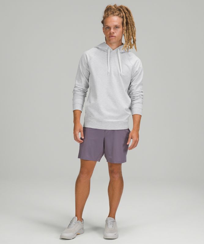 Sudadera con Capucha Lululemon City Sweat Hombre Grises Claro Azules Claro | 36017-MLPJ