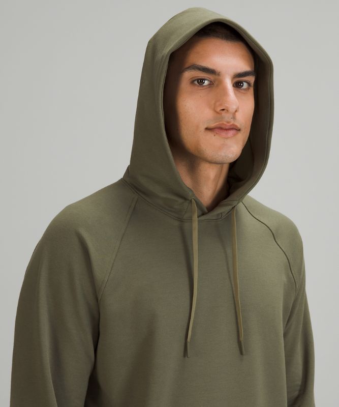 Sudadera con Capucha Lululemon City Sweat Hombre Verde Oliva | 93457-WLKG