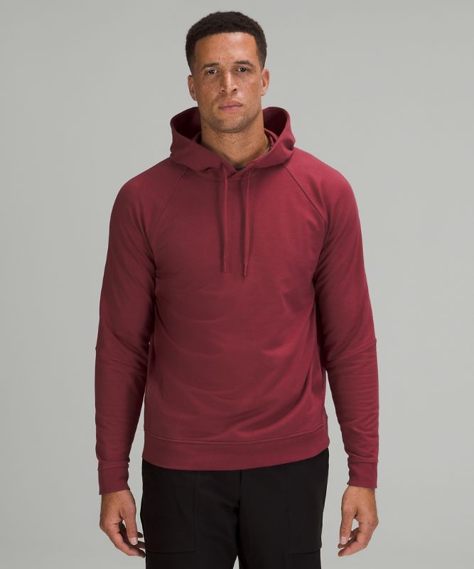 Sudadera con Capucha Lululemon City Sweat Hombre Mulled Wine | 54982-OVND