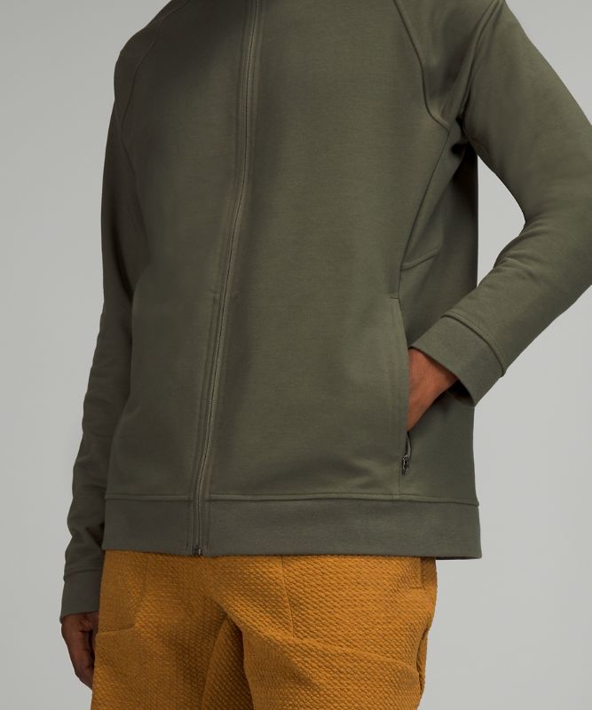 Sudadera con Capucha Lululemon City Sweat Full Zip Hombre Verde Oliva | 57690-NSBG