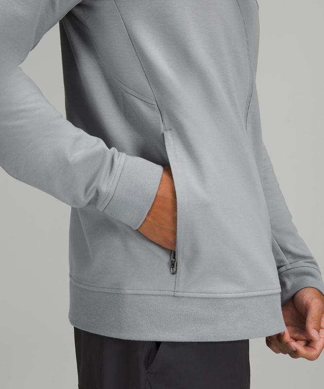 Sudadera con Capucha Lululemon City Sweat Full-Zip Hombre Grises | 50348-ZNMU