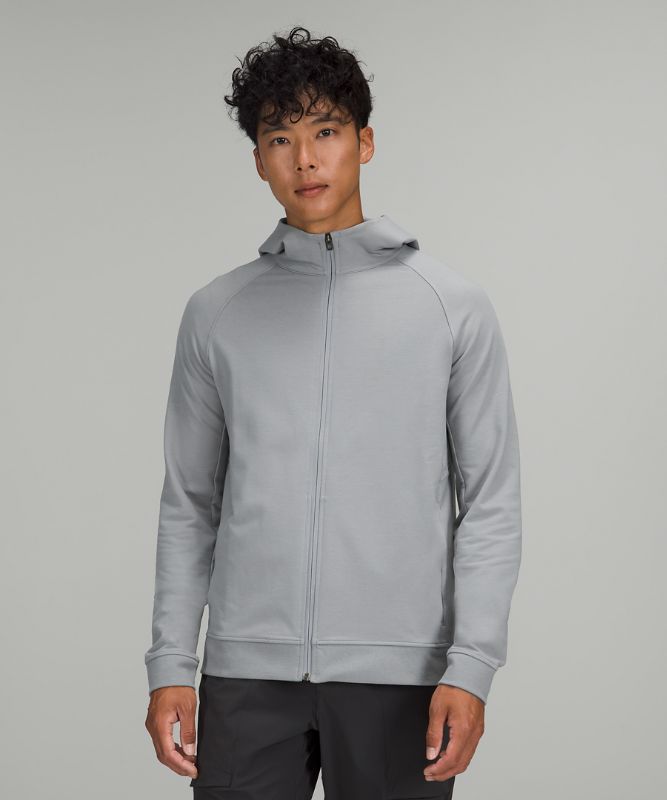 Sudadera con Capucha Lululemon City Sweat Full-Zip Hombre Grises | 50348-ZNMU