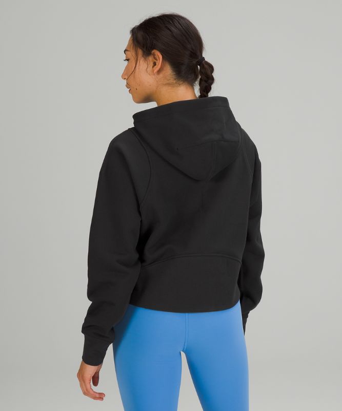 Sudadera con Capucha Lululemon Cotton French Terry Zip Mujer Negros | 61875-FPUG