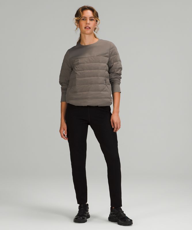 Sudadera con Capucha Lululemon Down and Around Crew Mujer Rover | 15760-ONIT