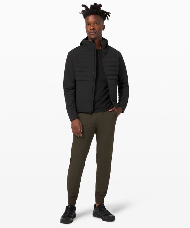 Sudadera con Capucha Lululemon Down for It All Hombre Negros | 36029-RNZB