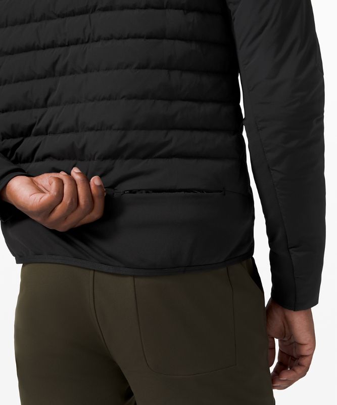 Sudadera con Capucha Lululemon Down for It All Hombre Negros | 36029-RNZB