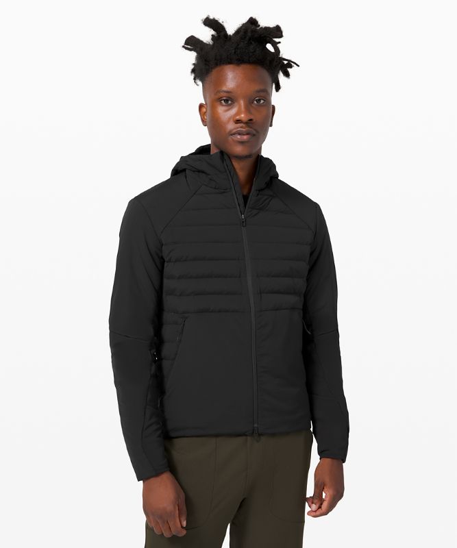 Sudadera con Capucha Lululemon Down for It All Hombre Negros | 36029-RNZB