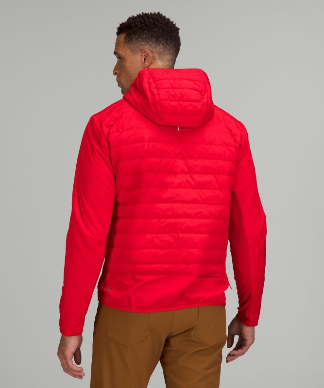 Sudadera con Capucha Lululemon Down for It All Hombre Rojos | 24790-FUBC