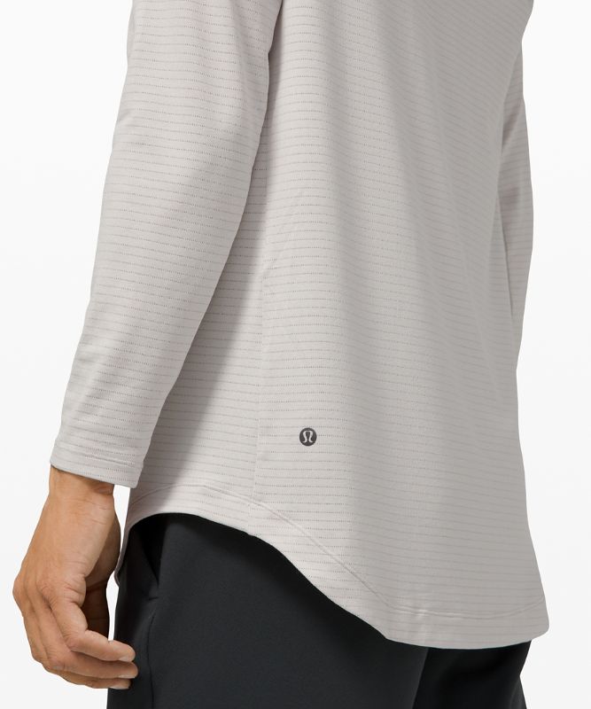 Sudadera con Capucha Lululemon Drysense Hombre Heathered Vapor | 24673-FBDN