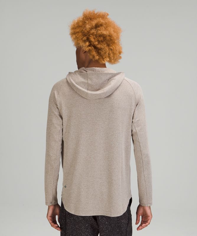 Sudadera con Capucha Lululemon Drysense Hombre Heathered Rover | 29754-IEPZ