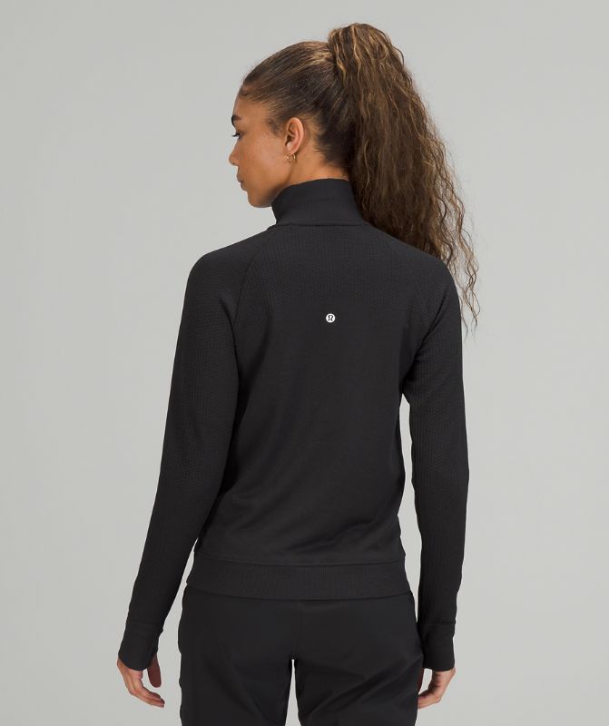 Sudadera con Capucha Lululemon Engineered Warmth Half-Zip Mujer Negros Negros | 18597-SXMW