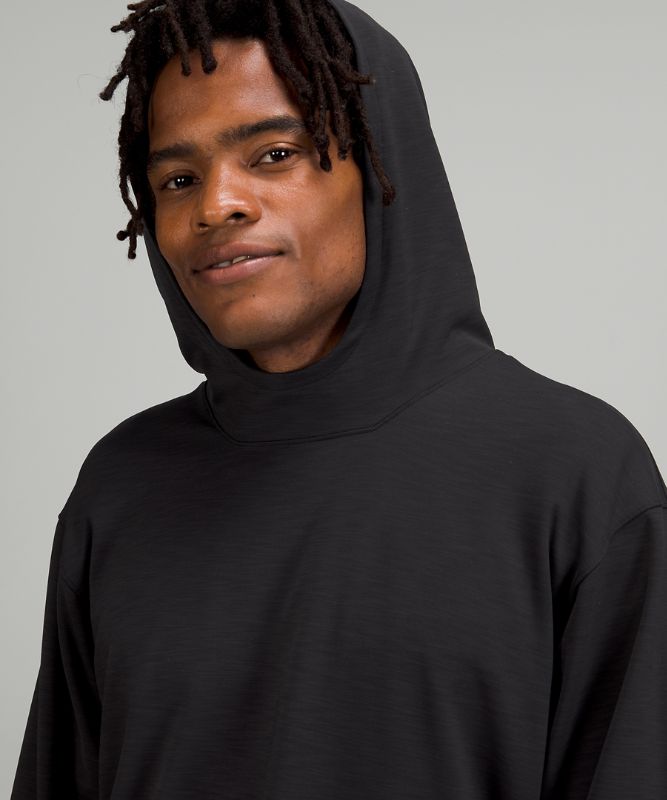 Sudadera con Capucha Lululemon Everlux Oversized Hombre Negros | 86732-LMVY