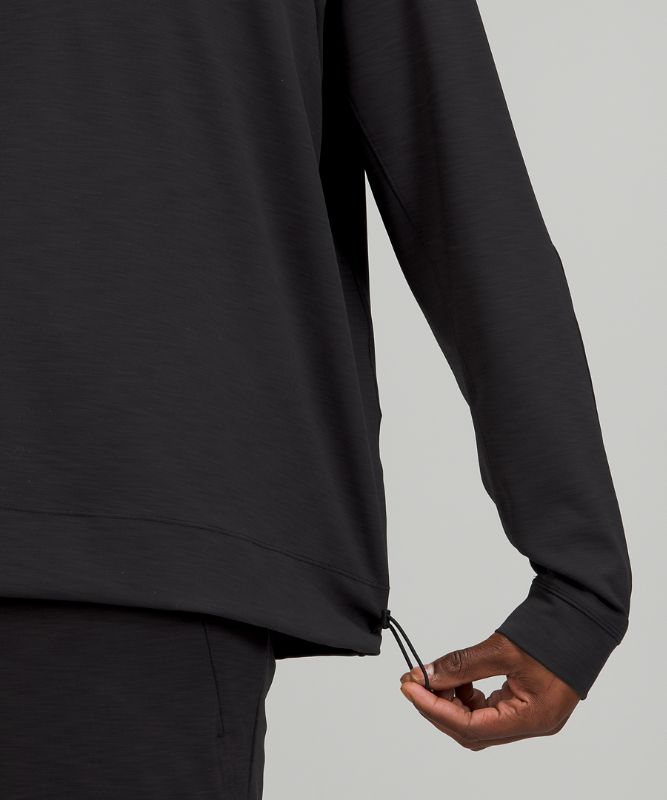 Sudadera con Capucha Lululemon Everlux Oversized Hombre Negros | 86732-LMVY