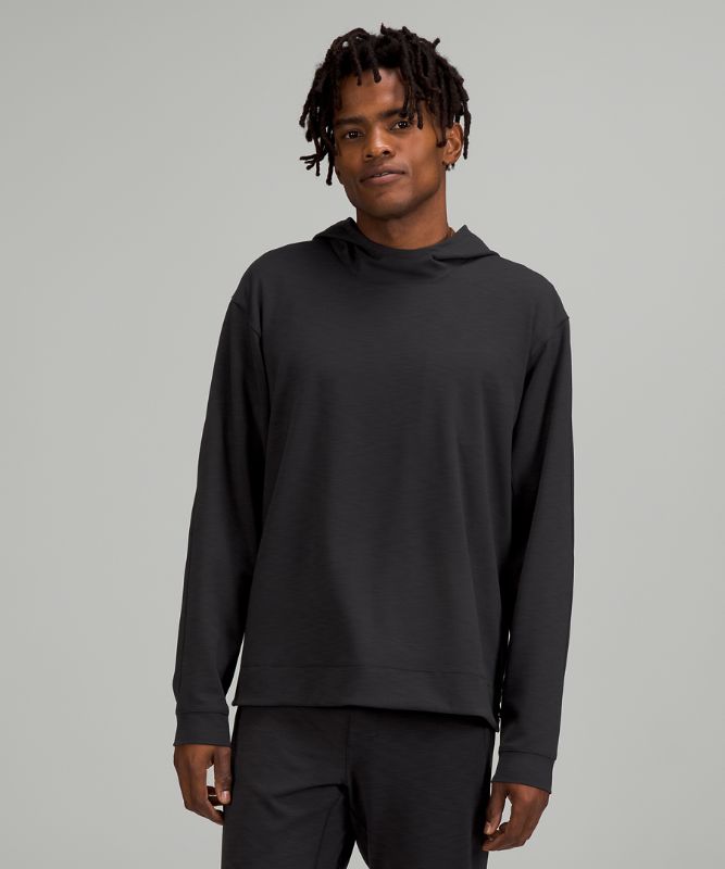 Sudadera con Capucha Lululemon Everlux Oversized Hombre Negros | 86732-LMVY