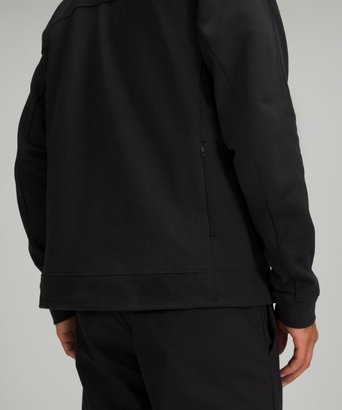 Sudadera con Capucha Lululemon French Terry Oversized Hombre Negros | 07238-OPUS