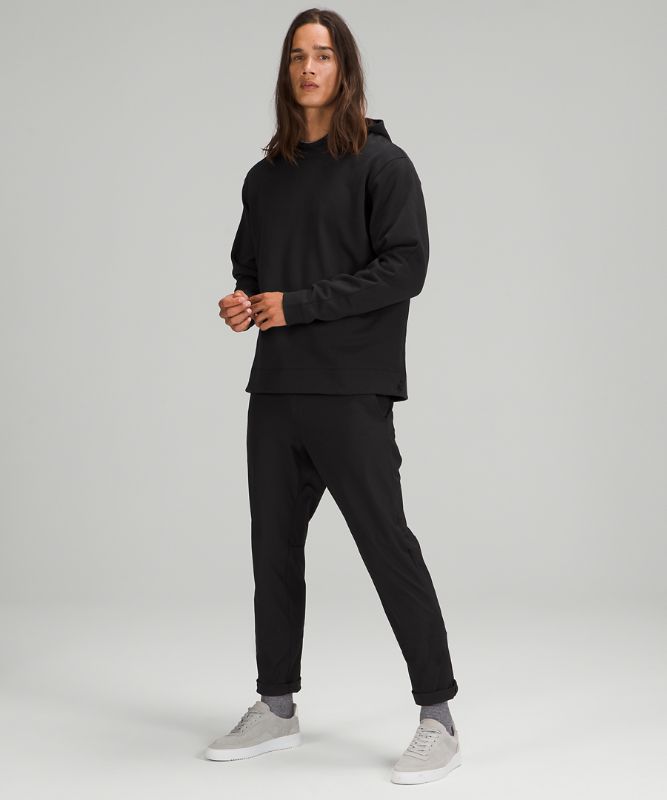 Sudadera con Capucha Lululemon French Terry Oversized Hombre Negros | 07238-OPUS