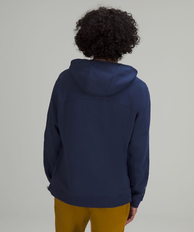 Sudadera con Capucha Lululemon French Terry Oversized Hombre Night Sea | 92783-RXUQ