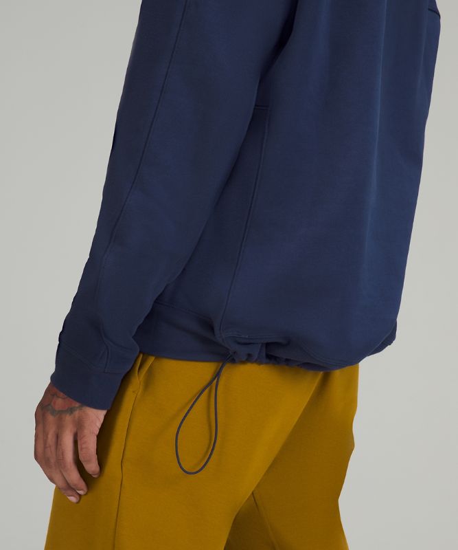 Sudadera con Capucha Lululemon French Terry Oversized Hombre Night Sea | 92783-RXUQ