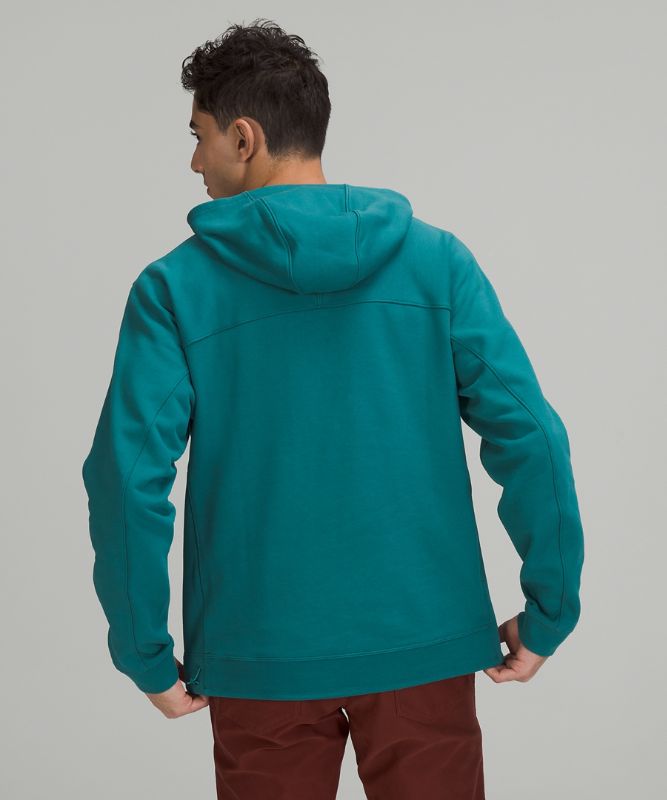 Sudadera con Capucha Lululemon French Terry Oversized Hombre Azules | 14925-SEYR