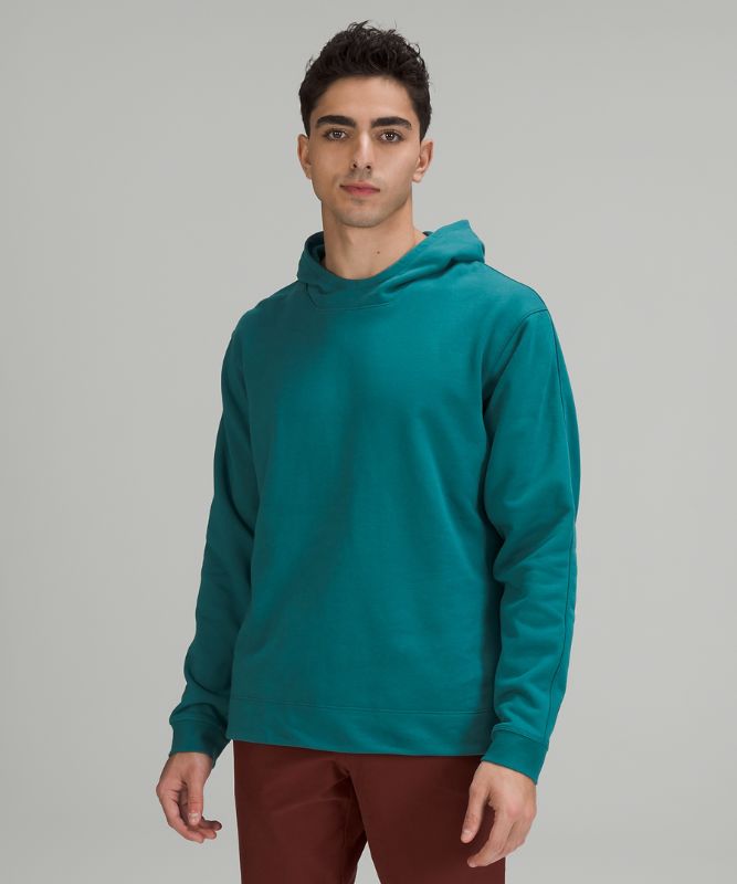 Sudadera con Capucha Lululemon French Terry Oversized Hombre Azules | 14925-SEYR