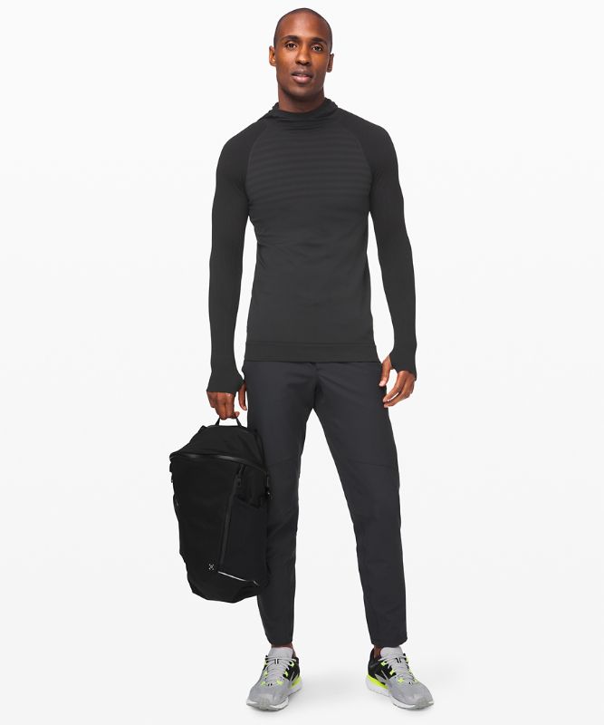 Sudadera con Capucha Lululemon Keep the Heat Hombre Negros Negros | 16375-SFTP