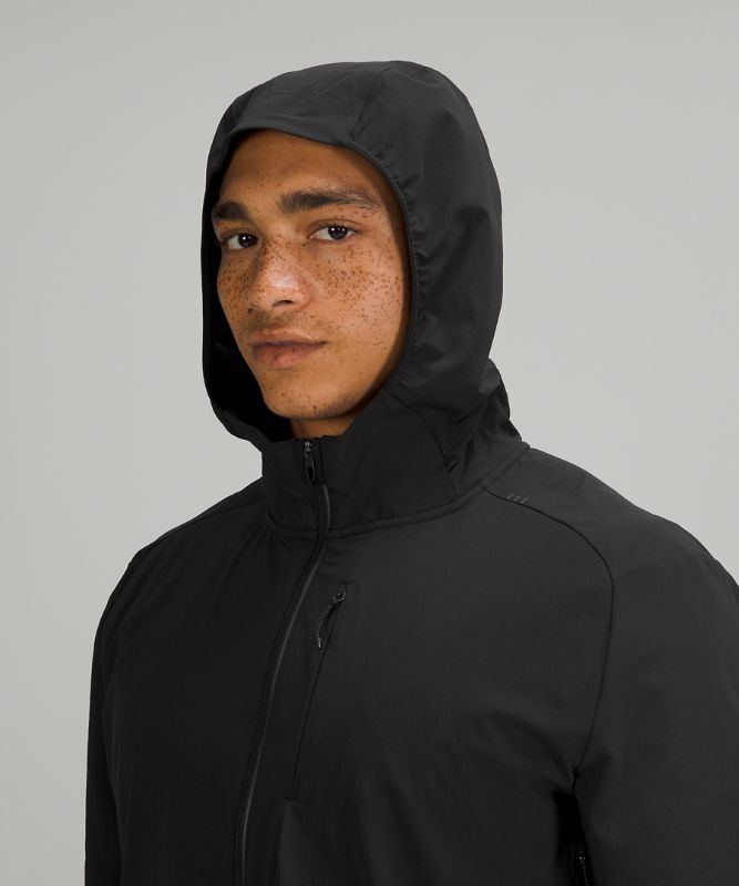 Sudadera con Capucha Lululemon Lightweight Running Half-Zip Hombre Negros | 45892-XCLR