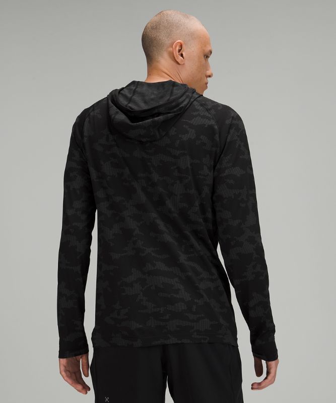 Sudadera con Capucha Lululemon Metal Vent Tech 2.0 Hombre Camuflados Grises Negros | 79825-JGHZ