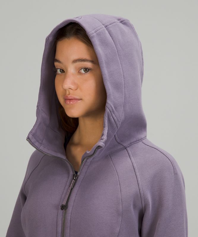 Sudadera con Capucha Lululemon Scuba Full Zip Mujer Lavanda | 48975-HGKT