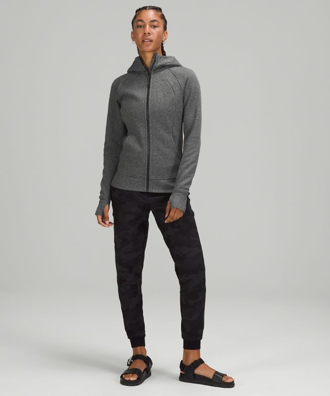 Sudadera con Capucha Lululemon Scuba Light Cotton Fleece Mujer Negros | 94203-PSOF