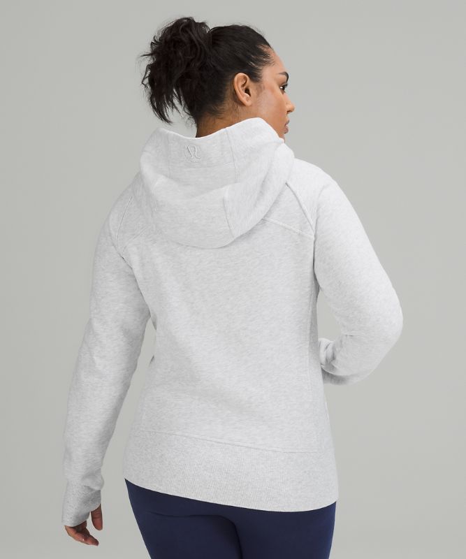 Sudadera con Capucha Lululemon Scuba Light Cotton Fleece Mujer Grises Claro | 90174-NPFY