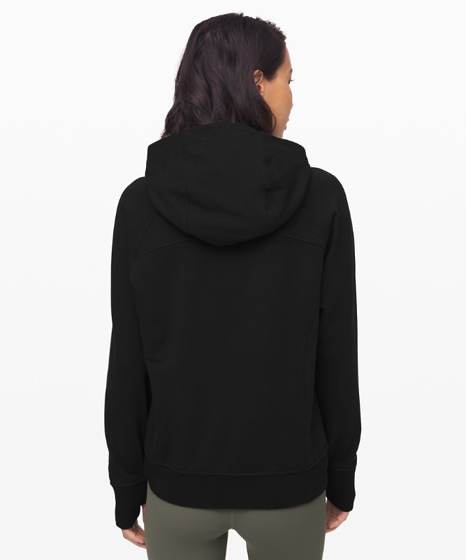 Sudadera con Capucha Lululemon Scuba Mujer Negros | 61958-OUFR