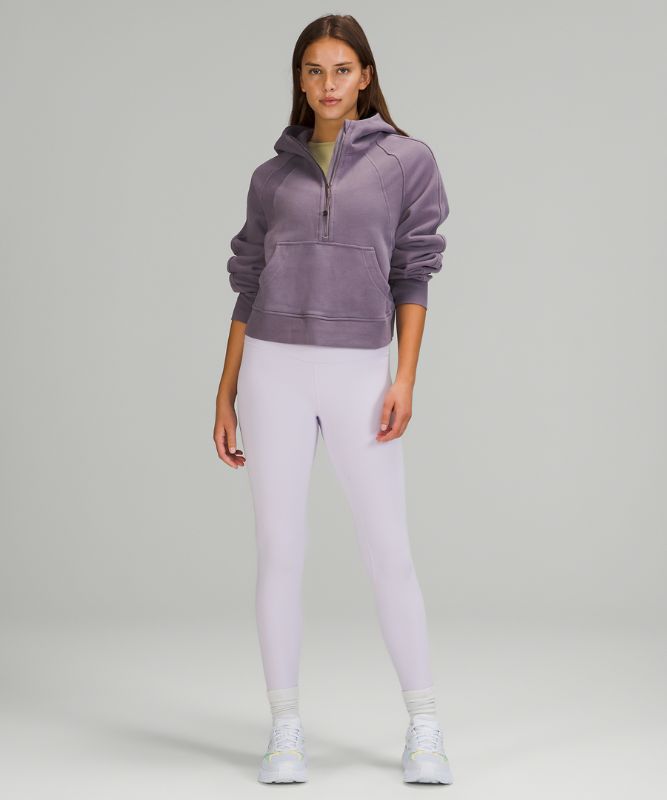 Sudadera con Capucha Lululemon Scuba Oversized 1/2 Zip Mujer Lavanda | 37562-PETV