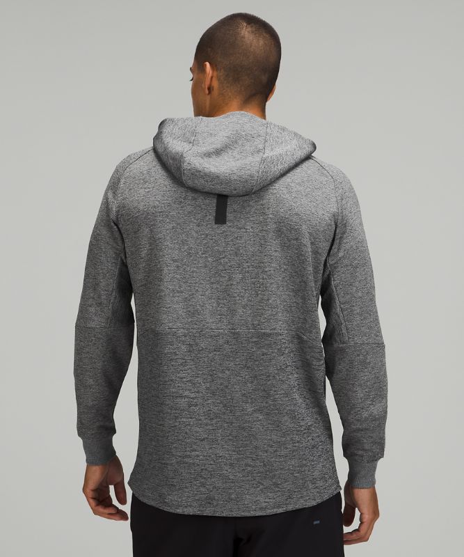 Sudadera con Capucha Lululemon Textured Tech Hombre Grises Oscuro | 70235-OGYP