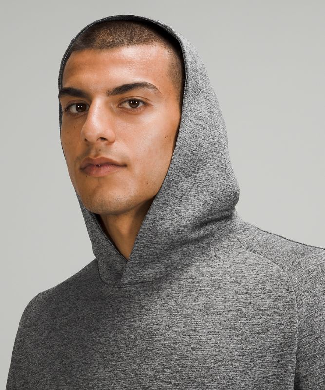 Sudadera con Capucha Lululemon Textured Tech Hombre Grises Oscuro | 70235-OGYP