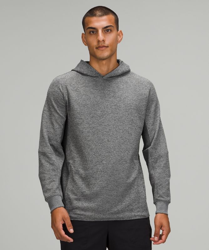 Sudadera con Capucha Lululemon Textured Tech Hombre Grises Oscuro | 70235-OGYP