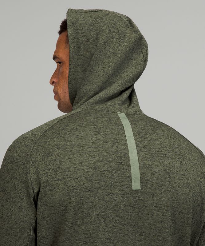 Sudadera con Capucha Lululemon Textured Tech Hombre Verdes Negros | 20493-NCRT