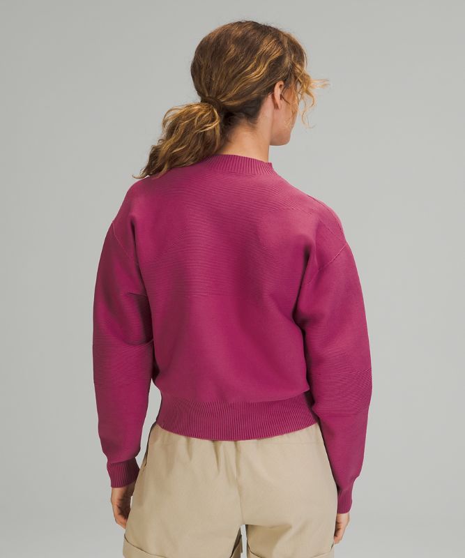 Sudaderas Lululemon AllAround Crewneck Sweater Mujer Rosas | 21489-GQDM