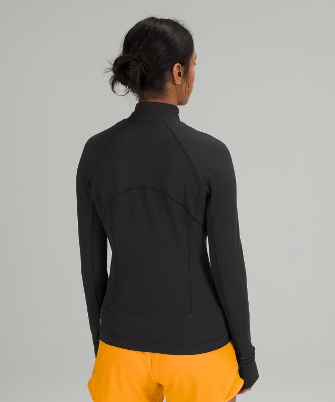 Sudaderas Lululemon It's Rulu Run 1/2 Zip Mujer Negros | 38650-JVUK