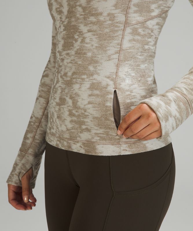 Sudaderas Lululemon It's Rulu Run 1/2 Zip Mujer Blancos | 43781-TLUX