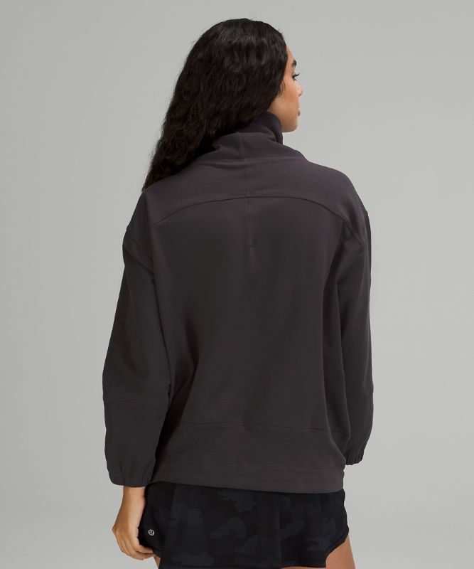 Sudaderas Lululemon LA Packable Pullover-to-Pillow Mujer Negros Grises | 06241-NJWA