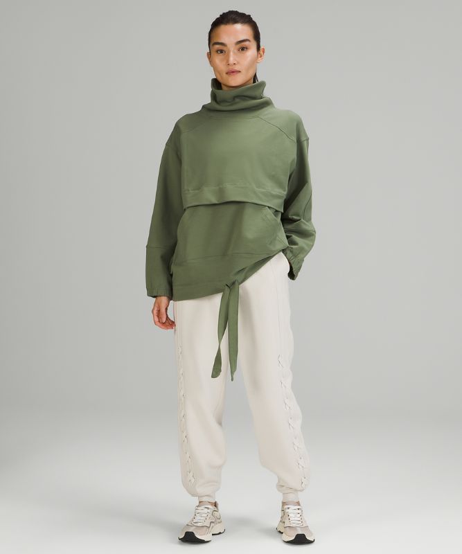 Sudaderas Lululemon LA Packable Pullover-to-Pillow Mujer Verdes | 75892-GTMR