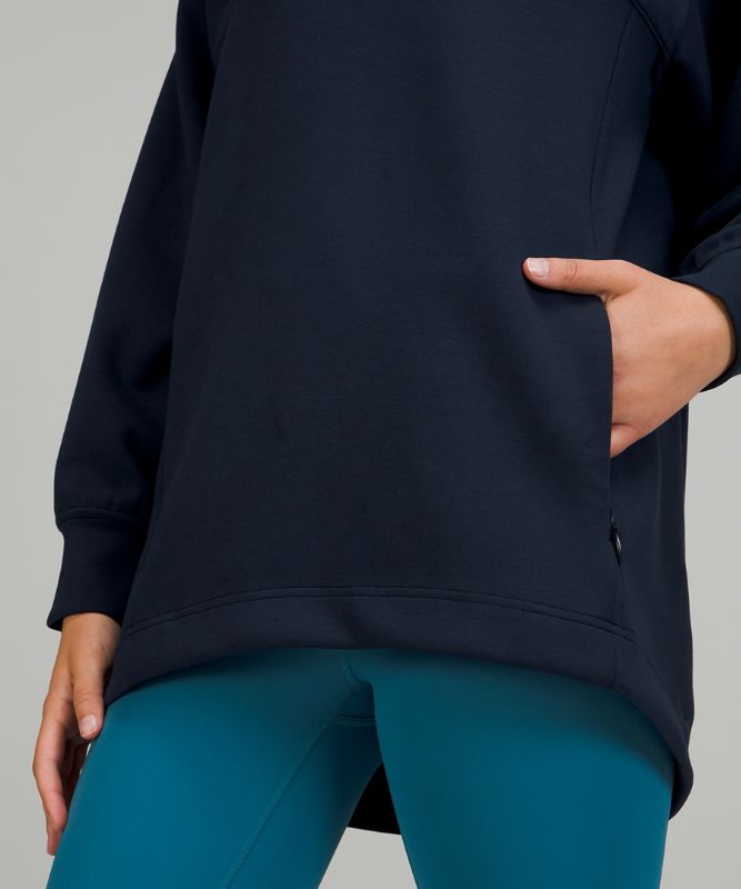 Sudaderas Lululemon Modal-Blend Turtleneck Tunic Mujer Azul Marino | 97062-CHKP