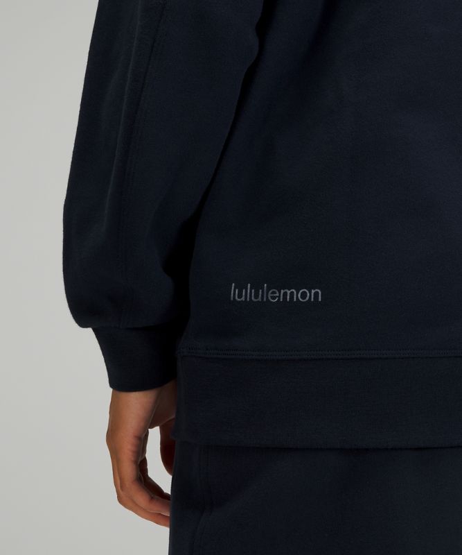 Sudaderas Lululemon Perfectly Oversized Crew Mujer Azul Marino | 24839-OLEH