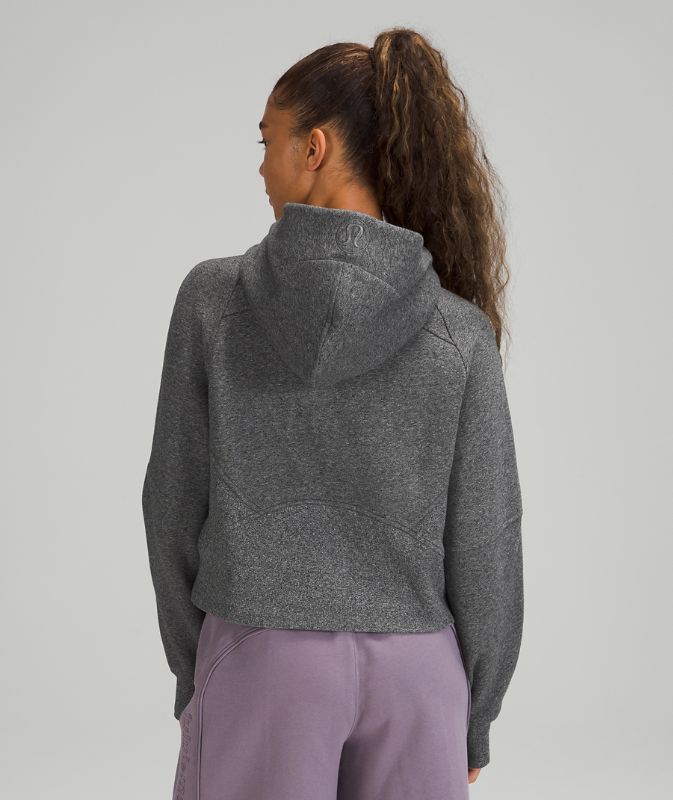 Sudaderas Lululemon Scuba Oversized Full-Zip Mujer Negros | 16734-QYFU