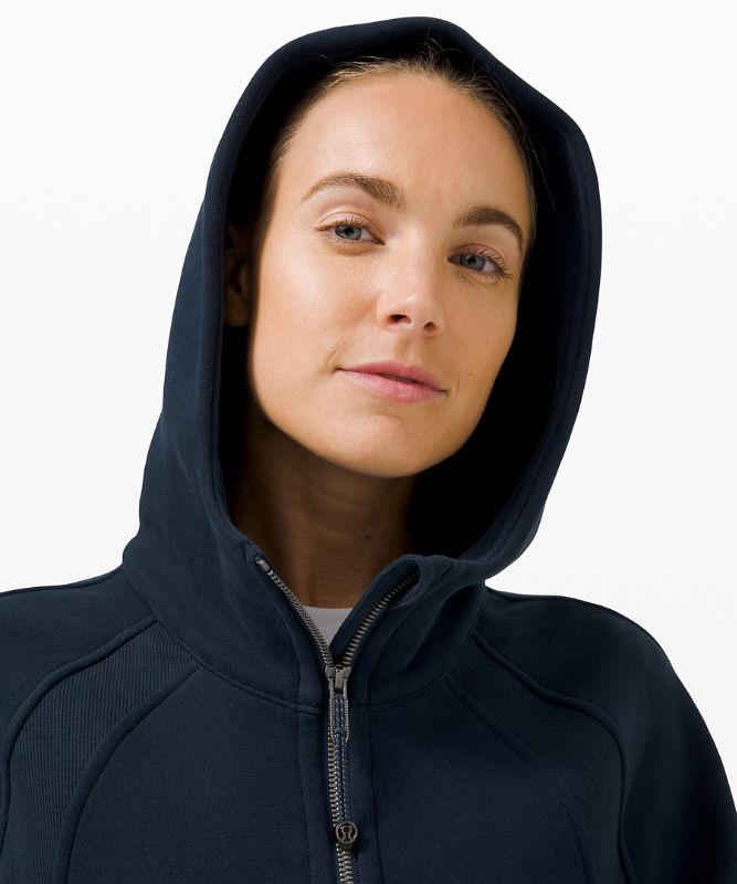 Sudaderas Lululemon Scuba Oversized Full-Zip Mujer Azul Marino | 92845-NSZF