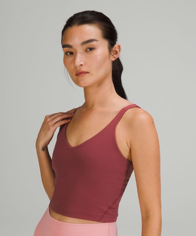 Tank Top Lululemon Align Tank Mujer Mulled Wine | 86912-DOKM